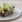 Smørrebrød med friske urter og mikrogrønt på rugbrød