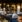 Elegant restaurantbord med stearinlys og vinglas