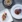 Tre elegante restaurantretter med farverige ingredienser og saucer